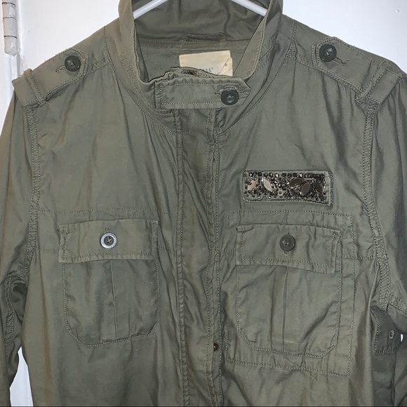H&M Army green Parker jacket - Picture 2 of 13